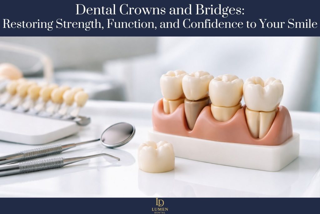 Dental Crowns and Bridges Restoring Strength, Function, and Confidence to Your Smile