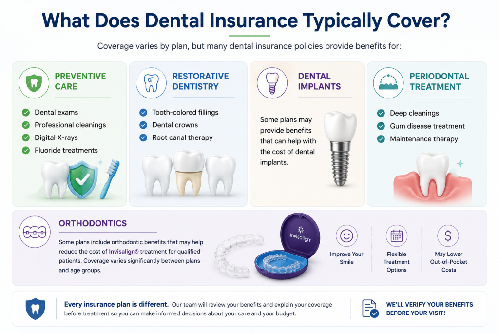 what dental insurance covers
