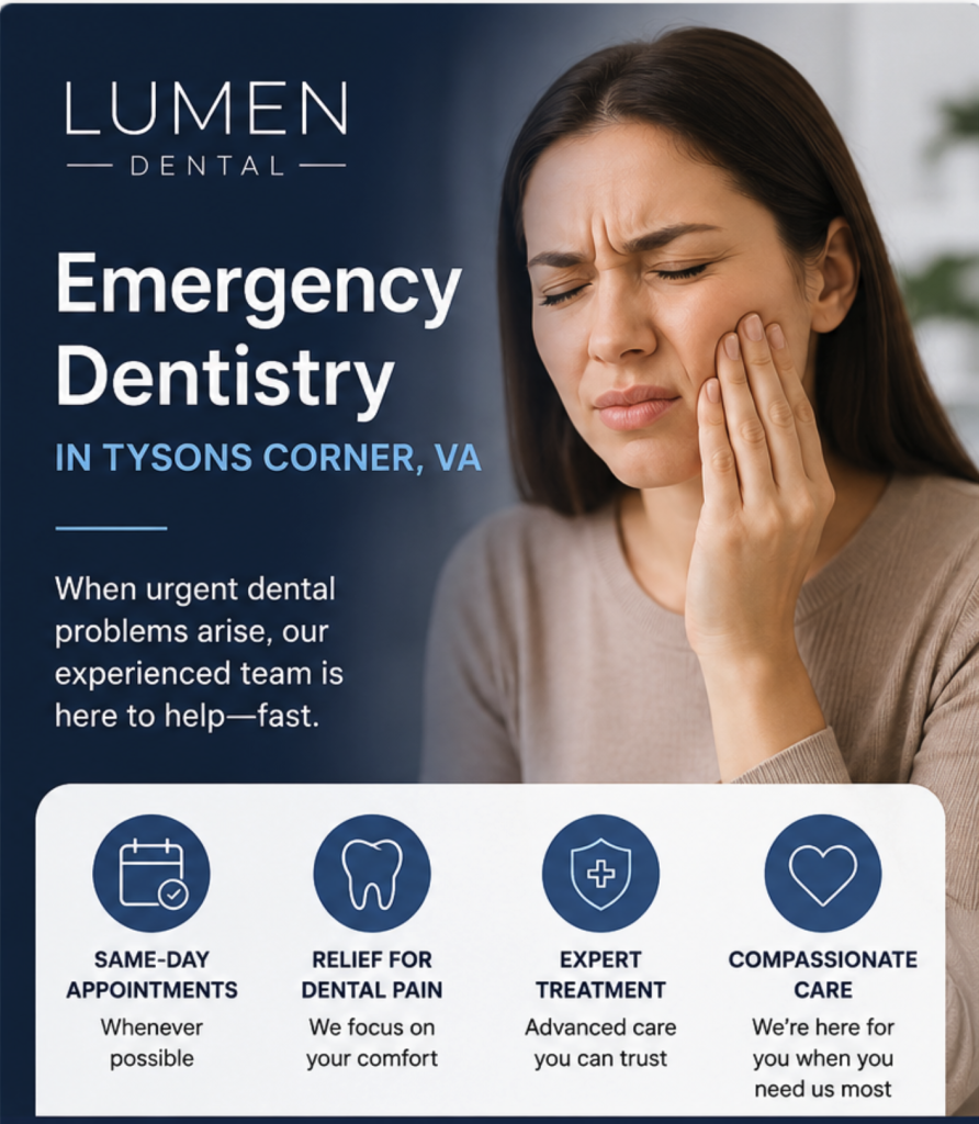Emergency Dentistry in Tysons Corner, VA