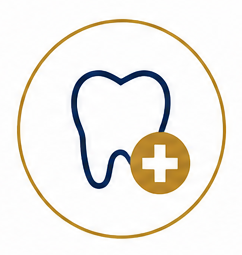 Graphic representing emergency dental care in Tysons Corner for toothaches, broken teeth, dental injuries, infections, and urgent same-day dental treatment.